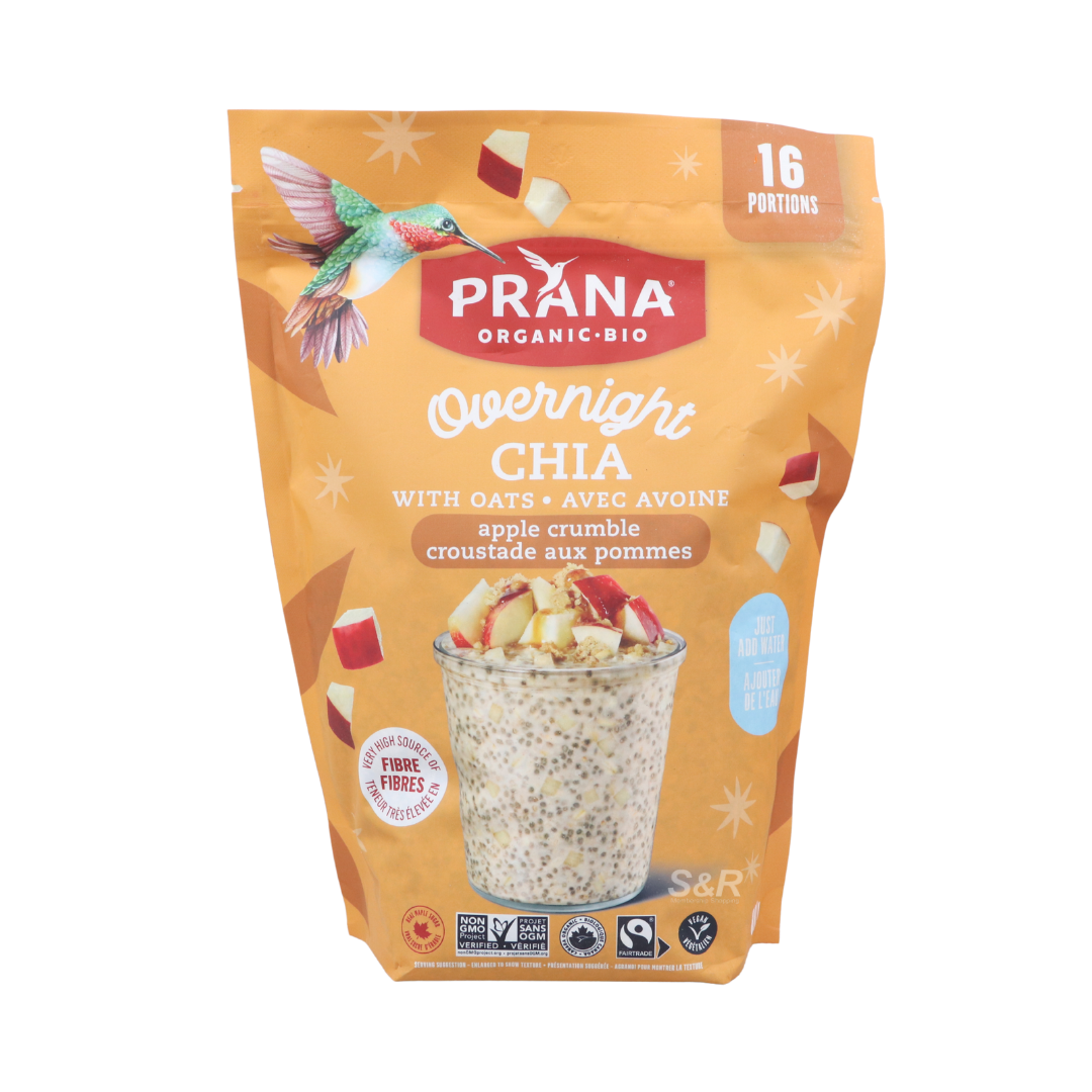 Prana Overnight Chia with Oats Apple Crumble 800g